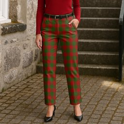 ScotsTee Shop Scottish Wilsons 099 Women's Tartan Trousers Ladies' Plaid Pants