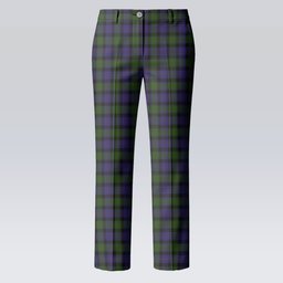 ScotsTee Shop Scottish MacTaggart Women's Tartan Trousers Ladies' Plaid Pants