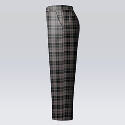 ScotsTee Shop Scottish Thompson Society Grey Women's Tartan Trousers Ladies' Plaid Pants