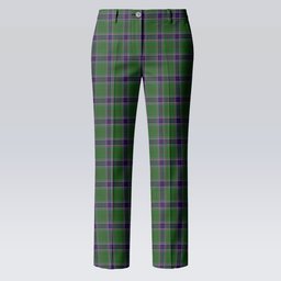 ScotsTee Shop Scottish Sinclair Green Women's Tartan Trousers Ladies' Plaid Pants