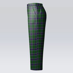 ScotsTee Shop Scottish Sinclair Green Women's Tartan Trousers Ladies' Plaid Pants