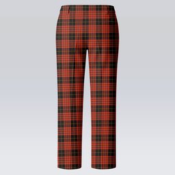 ScotsTee Shop Scottish MacSwan Ancient Women's Tartan Trousers Ladies' Plaid Pants