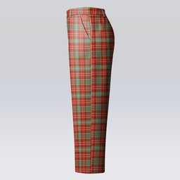 ScotsTee Shop Scottish Ogilvie (Ogilvy) Ancient Women's Tartan Trousers Ladies' Plaid Pants