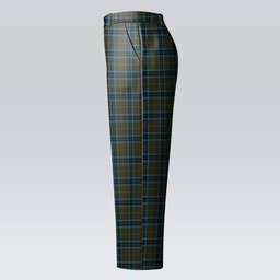 ScotsTee Shop Scottish Thomson Hunting Women's Tartan Trousers Ladies' Plaid Pants