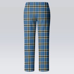 ScotsTee Shop Scottish Thomson Blue Women's Tartan Trousers Ladies' Plaid Pants