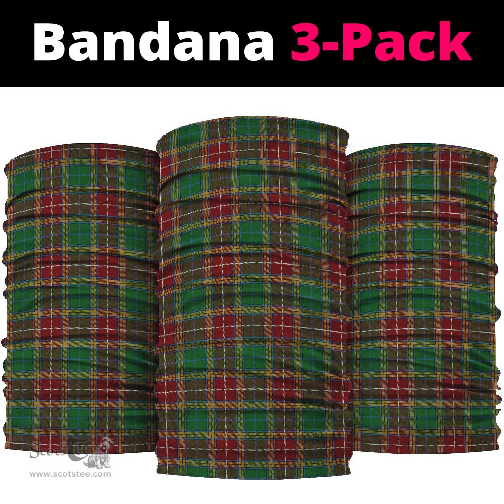 Scottish Baxter Clan Tartan Neck Gaiter, Tartan Bandana, Tartan Headband, Neck Warmer