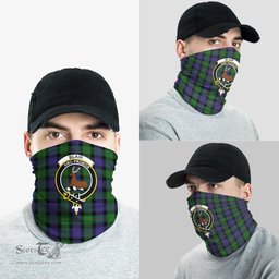 Scottish Blair Clan Family Crest Tartan Neck Gaiter, Tartan Bandana, Tartan Headband, Neck Warmer