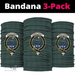 Scottish Arbuthnot Clan Family Crest Tartan Neck Gaiter, Tartan Bandana, Tartan Headband, Neck Warmer