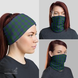 Scottish Barclay Clan Tartan Neck Gaiter, Tartan Bandana, Tartan Headband, Neck Warmer