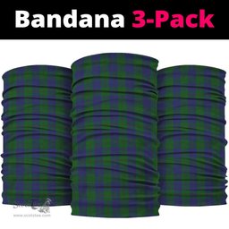 Scottish Barclay Clan Tartan Neck Gaiter, Tartan Bandana, Tartan Headband, Neck Warmer
