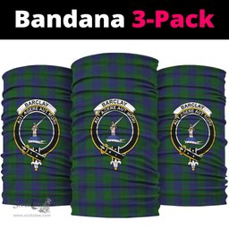 Scottish Barclay Clan Family Crest Tartan Neck Gaiter, Tartan Bandana, Tartan Headband, Neck Warmer