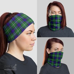 Scottish Alexander Clan Tartan Neck Gaiter, Tartan Bandana, Tartan Headband, Neck Warmer