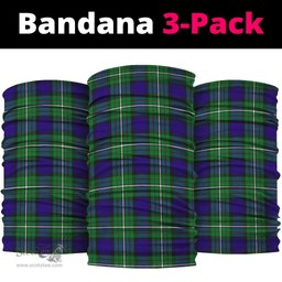 Scottish Alexander Clan Tartan Neck Gaiter, Tartan Bandana, Tartan Headband, Neck Warmer