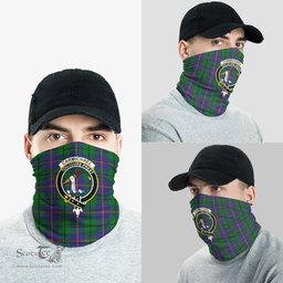 Scottish Carmichael Clan Family Crest Tartan Neck Gaiter, Tartan Bandana, Tartan Headband, Neck Warmer