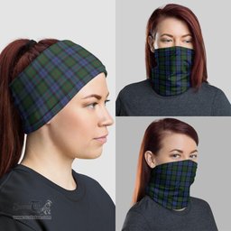 Scottish Baird Clan Tartan Neck Gaiter, Tartan Bandana, Tartan Headband, Neck Warmer