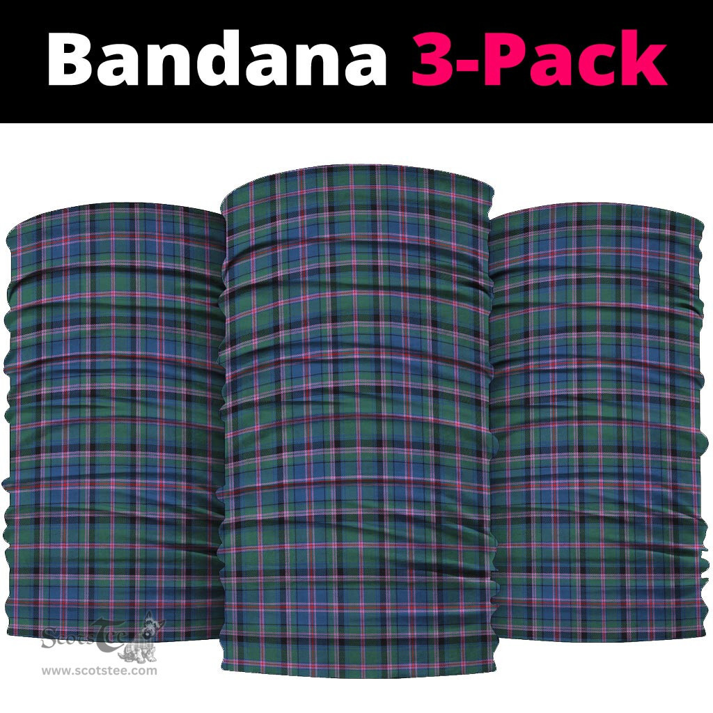 Scottish Cooper Clan Tartan Neck Gaiter, Tartan Bandana, Tartan Headband, Neck Warmer