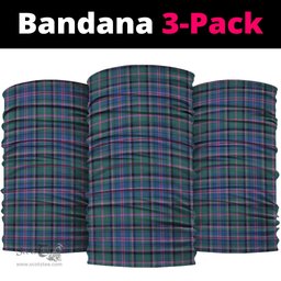 Scottish Cooper Clan Tartan Neck Gaiter, Tartan Bandana, Tartan Headband, Neck Warmer