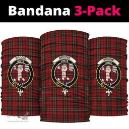 Scottish Brodie Clan Family Crest Tartan Neck Gaiter, Tartan Bandana, Tartan Headband, Neck Warmer