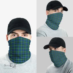 Scottish Campbell Ancient #02 Clan Tartan Neck Gaiter, Tartan Bandana, Tartan Headband, Neck Warmer
