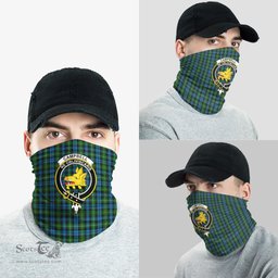 Scottish Campbell of Argyll #02 Clan Family Crest Tartan Neck Gaiter, Tartan Bandana, Tartan Headband, Neck Warmer