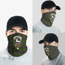 Scottish Cochrane Clan Family Crest Tartan Neck Gaiter, Tartan Bandana, Tartan Headband, Neck Warmer