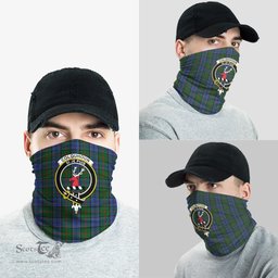 Scottish Colquhoun Clan Family Crest Tartan Neck Gaiter, Tartan Bandana, Tartan Headband, Neck Warmer