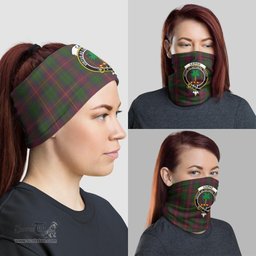 Scottish Cairns Clan Family Crest Tartan Neck Gaiter, Tartan Bandana, Tartan Headband, Neck Warmer