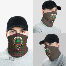 Scottish Cairns Clan Family Crest Tartan Neck Gaiter, Tartan Bandana, Tartan Headband, Neck Warmer