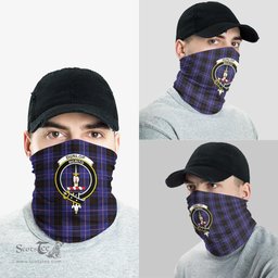 Scottish Dunlop Clan Family Crest Tartan Neck Gaiter, Tartan Bandana, Tartan Headband, Neck Warmer
