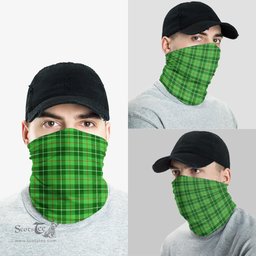Scottish Galloway Clan Tartan Neck Gaiter, Tartan Bandana, Tartan Headband, Neck Warmer