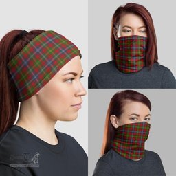 Scottish Forrester or Foster Clan Tartan Neck Gaiter, Tartan Bandana, Tartan Headband, Neck Warmer