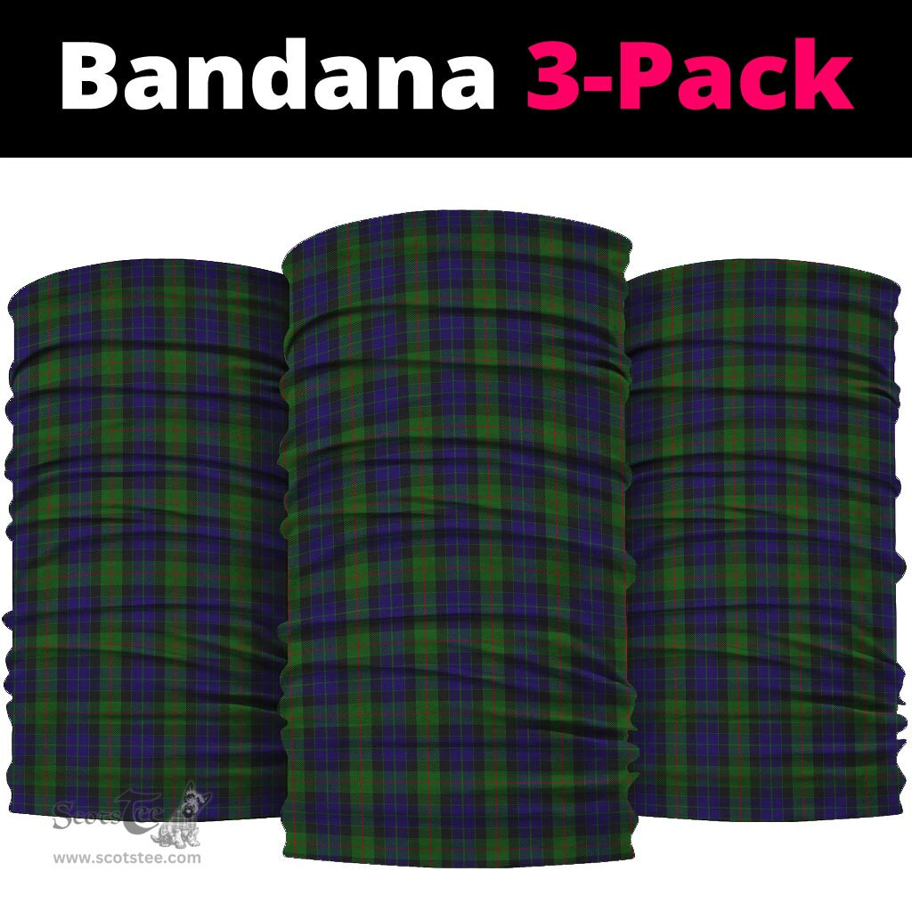 Scottish Gunn Clan Tartan Neck Gaiter, Tartan Bandana, Tartan Headband, Neck Warmer