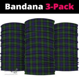 Scottish Gunn Clan Tartan Neck Gaiter, Tartan Bandana, Tartan Headband, Neck Warmer