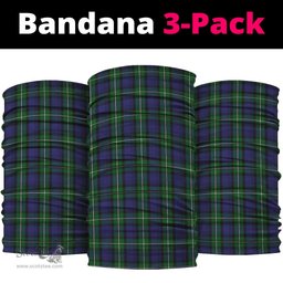 Scottish Forbes Clan Tartan Neck Gaiter, Tartan Bandana, Tartan Headband, Neck Warmer