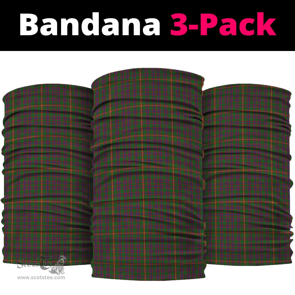 Scottish Hall Clan Tartan Neck Gaiter, Tartan Bandana, Tartan Headband, Neck Warmer