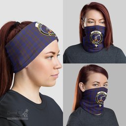 Scottish Elliot Clan Family Crest Tartan Neck Gaiter, Tartan Bandana, Tartan Headband, Neck Warmer