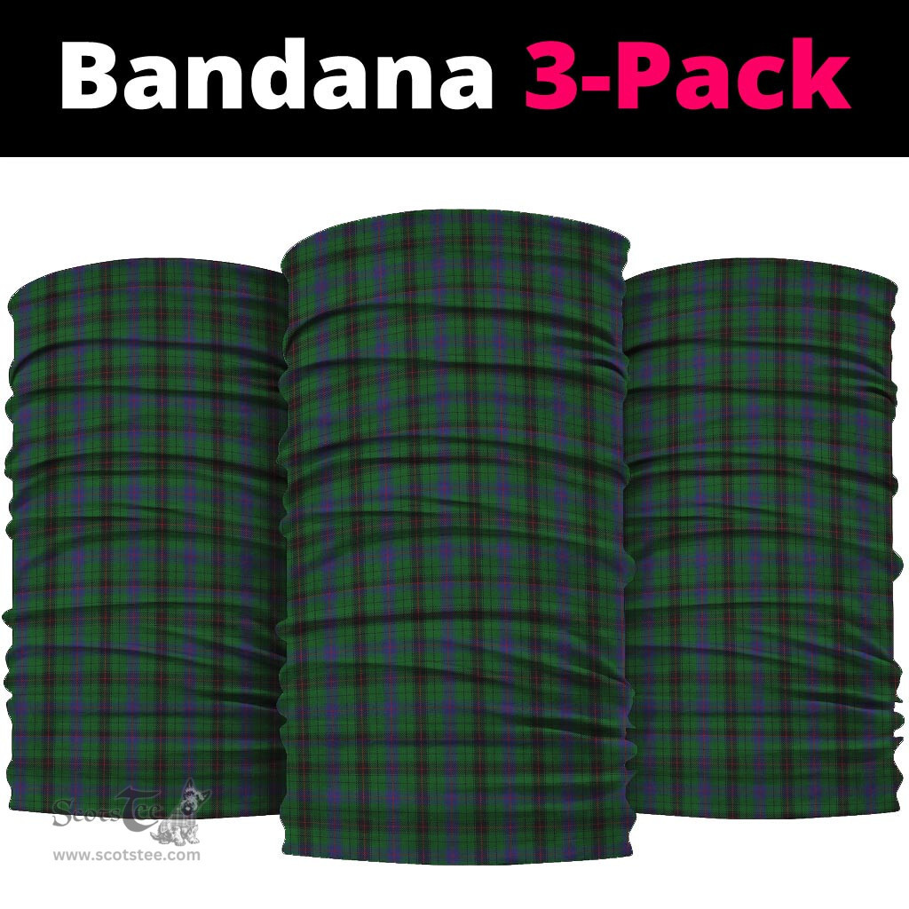 Scottish Davidson Clan Tartan Neck Gaiter, Tartan Bandana, Tartan Headband, Neck Warmer
