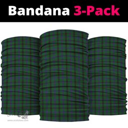 Scottish Davidson Clan Tartan Neck Gaiter, Tartan Bandana, Tartan Headband, Neck Warmer