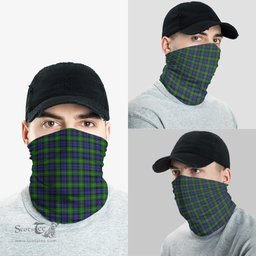 Scottish Gordon Clan Tartan Neck Gaiter, Tartan Bandana, Tartan Headband, Neck Warmer