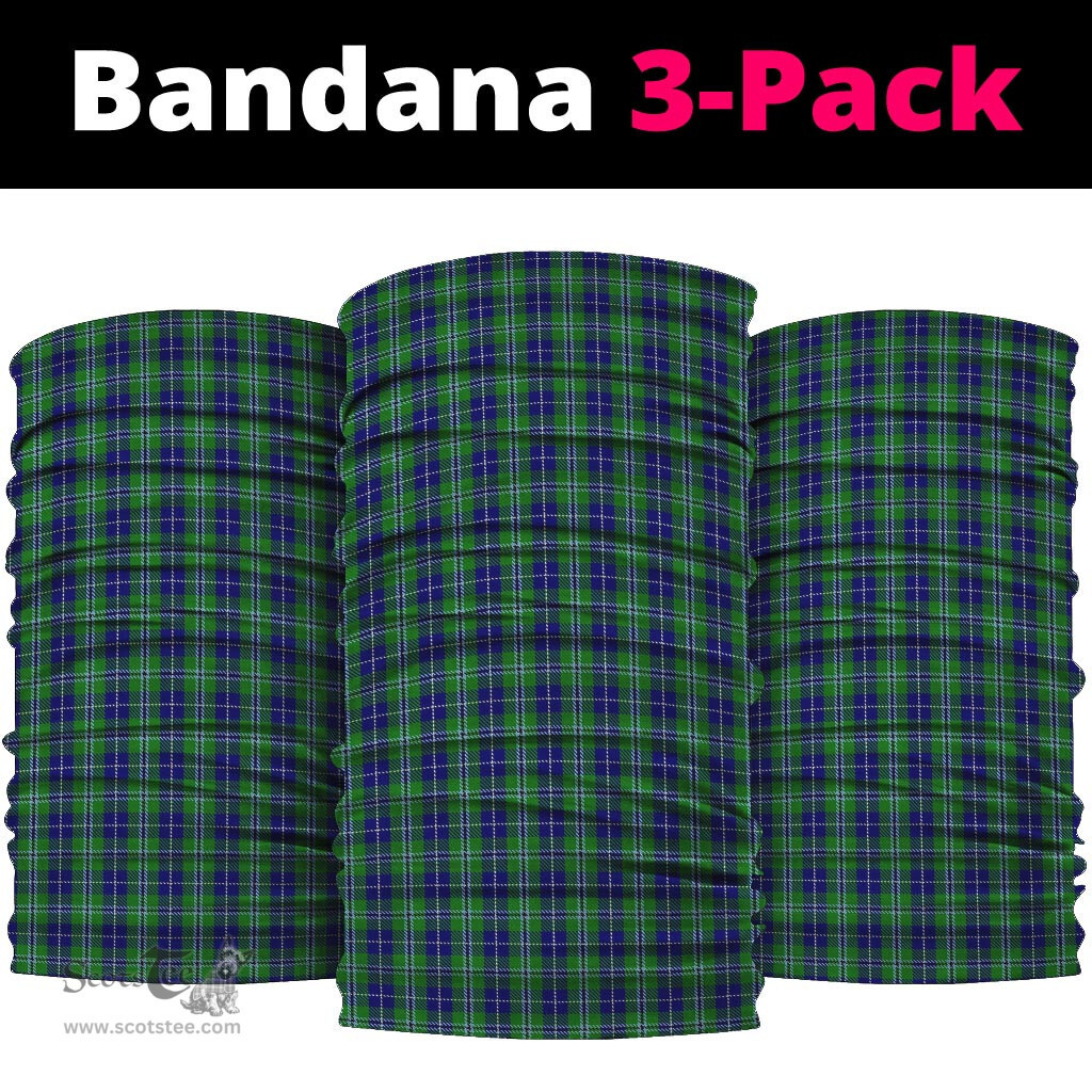Scottish Douglas Clan Tartan Neck Gaiter, Tartan Bandana, Tartan Headband, Neck Warmer