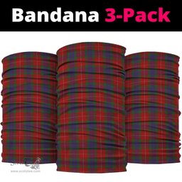 Scottish Fraser Clan Tartan Neck Gaiter, Tartan Bandana, Tartan Headband, Neck Warmer