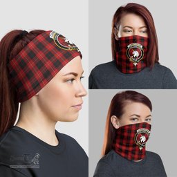 Scottish Cunningham Clan Family Crest Tartan Neck Gaiter, Tartan Bandana, Tartan Headband, Neck Warmer