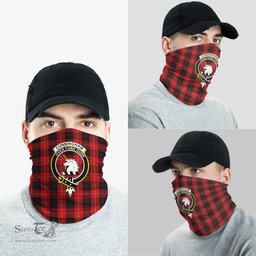 Scottish Cunningham Clan Family Crest Tartan Neck Gaiter, Tartan Bandana, Tartan Headband, Neck Warmer