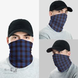 Scottish Home (Hume) Clan Tartan Neck Gaiter, Tartan Bandana, Tartan Headband, Neck Warmer