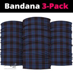 Scottish Home (Hume) Clan Tartan Neck Gaiter, Tartan Bandana, Tartan Headband, Neck Warmer