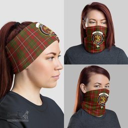 Scottish Hay Clan Family Crest Tartan Neck Gaiter, Tartan Bandana, Tartan Headband, Neck Warmer