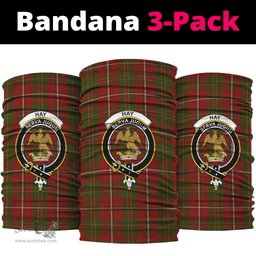 Scottish Hay Clan Family Crest Tartan Neck Gaiter, Tartan Bandana, Tartan Headband, Neck Warmer