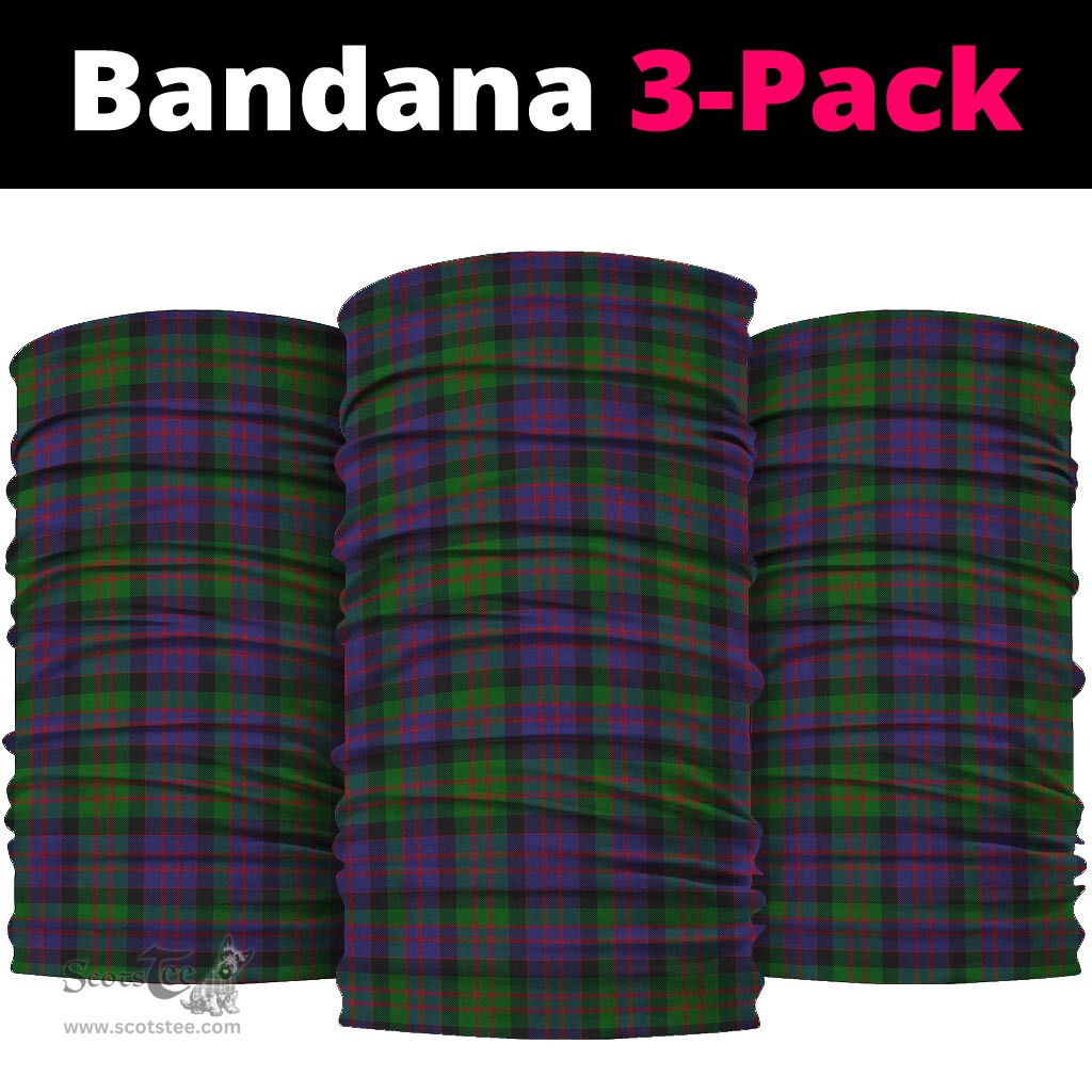 Scottish MacDonald Clan Tartan Neck Gaiter, Tartan Bandana, Tartan Headband, Neck Warmer