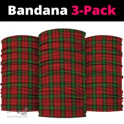 Scottish Kerr Clan Tartan Neck Gaiter, Tartan Bandana, Tartan Headband, Neck Warmer