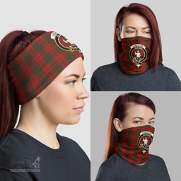 Scottish Livingston Clan Family Crest Tartan Neck Gaiter, Tartan Bandana, Tartan Headband, Neck Warmer
